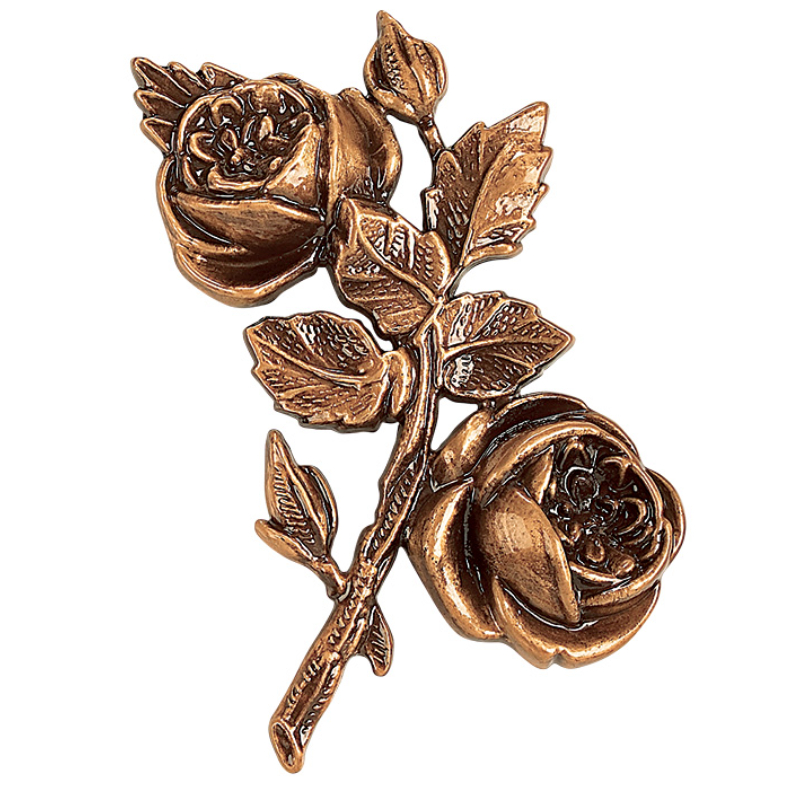 Bronze Decorative Rose |35-434