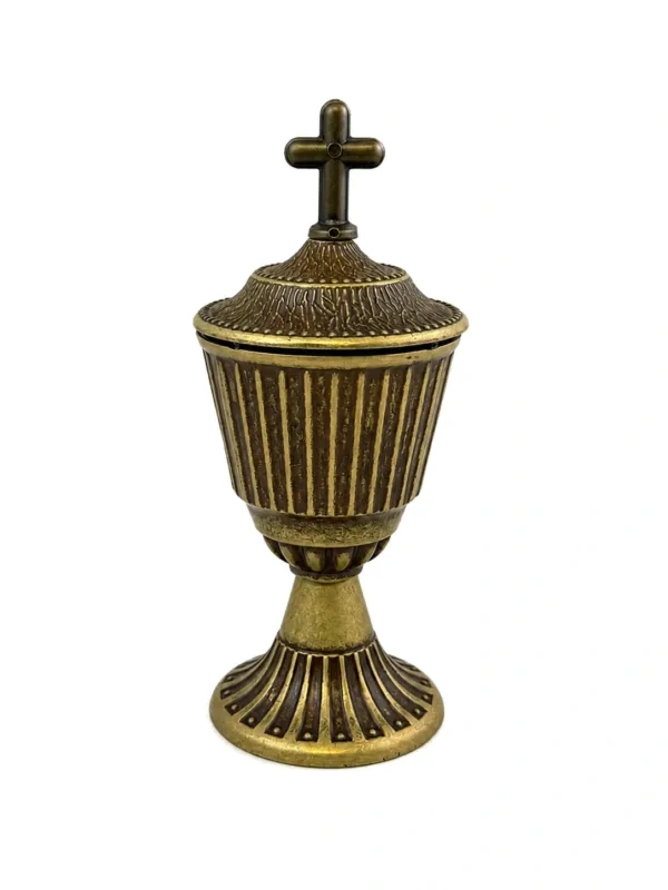 Monument Incense Burner Brass Antique B – 19 x 9 cm