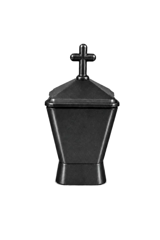 Monument Incense Burner Aluminium Anthracite – 16 x 9 cm