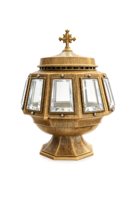 Lampada votiva in ottone | 10-142