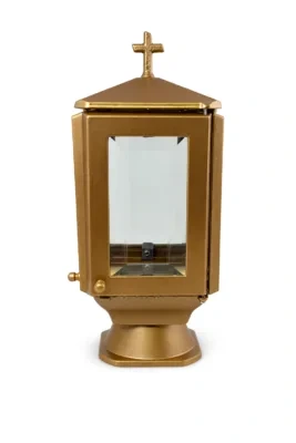 Dark Bronze Candle Lamp | 10-21167