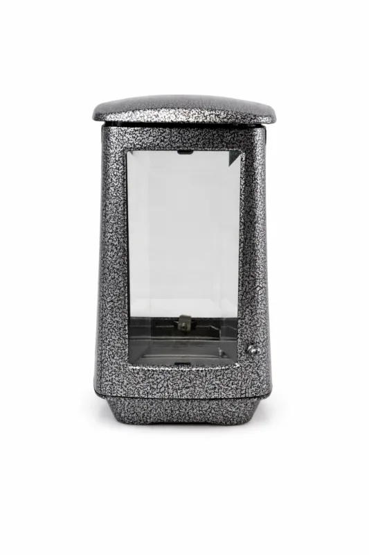 Lampada votiva in alluminio