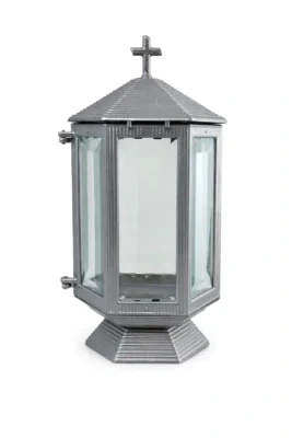 Light Grey Candle Lamp | 10-27118