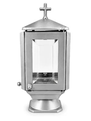 Light Grey Candle Lamp | 10-27167