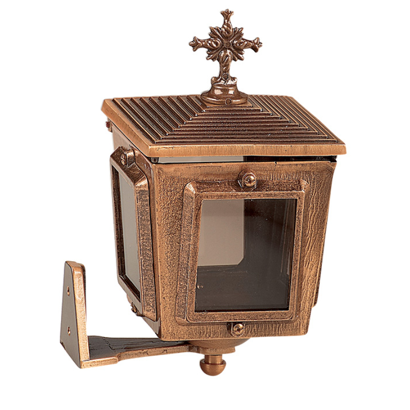 Monument Candle Lamp Brass Bronze – 17.5 x 12 cm | SKU 11-130