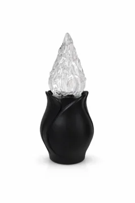 Lampada votiva elettrica nera | 15-14166