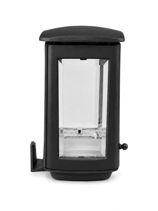Monument Candle Lamp Aluminium Black – 17 x 13 cm | SKU 15-14175