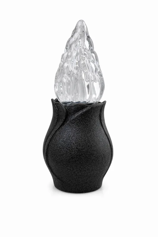 Elektrische Grablampe schwarz-silber