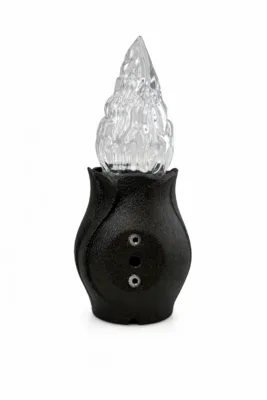 Lampada votiva elettrica verde oliva | 15-19166