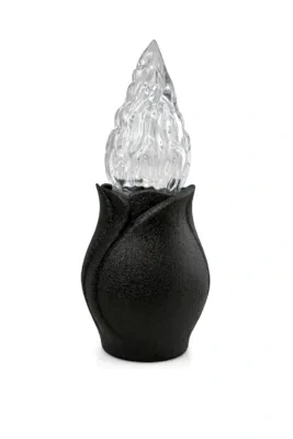 Olive Green Electric Candle Lamp | 15-19166
