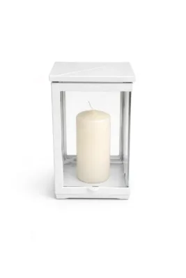 White Candle Lamp | 16-11178