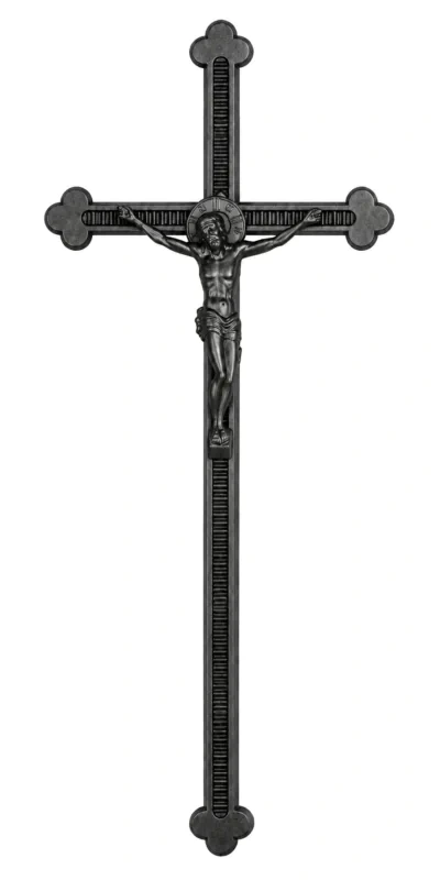 Monument Cross Aluminium Anthracite – 43 x 16 cm | SKU 20-18223