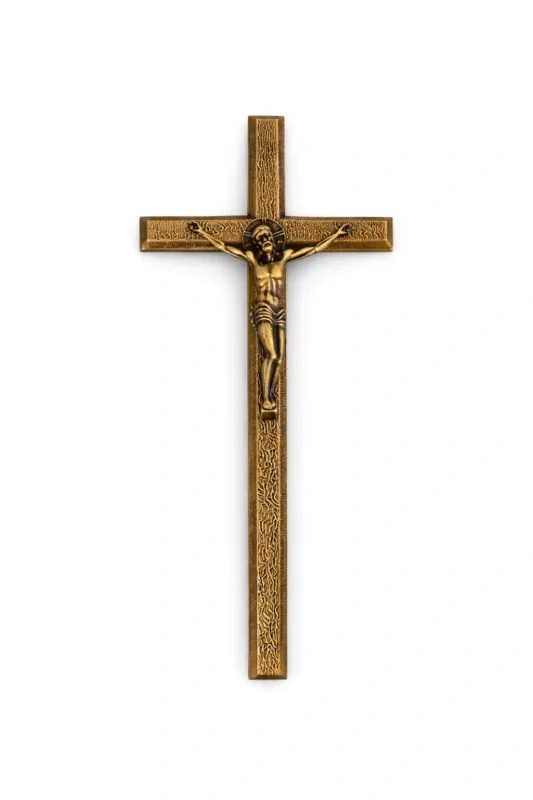 Monument Cross Brass Bronze – 42 x 18 cm | SKU 20-229