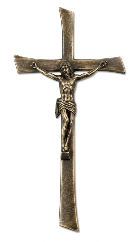 Monument Cross Brass Antique – 53 x 24 cm | SKU 20-8248