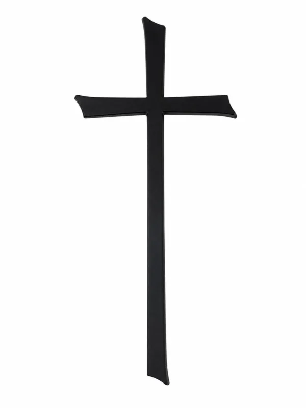 Monument Cross Aluminium Black – 53 x 24 cm