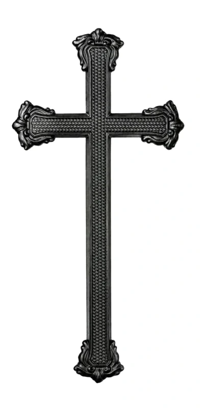Monument Cross Aluminium Anthracite – 33 x 16 cm | SKU 21-18210