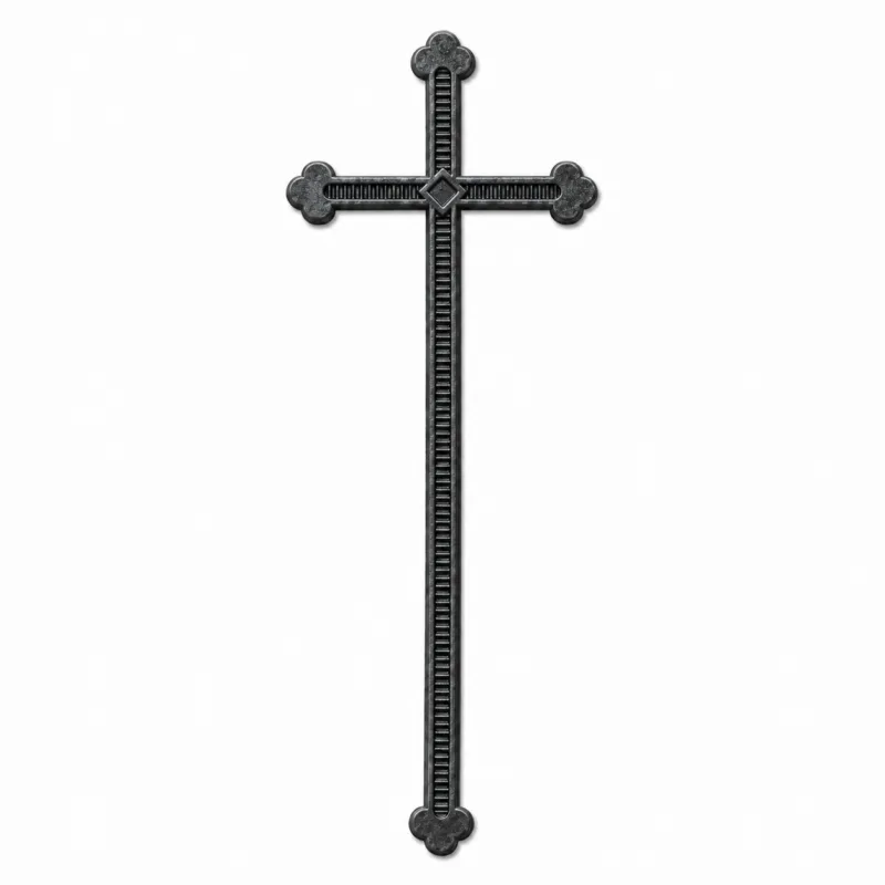 Croce in alluminio