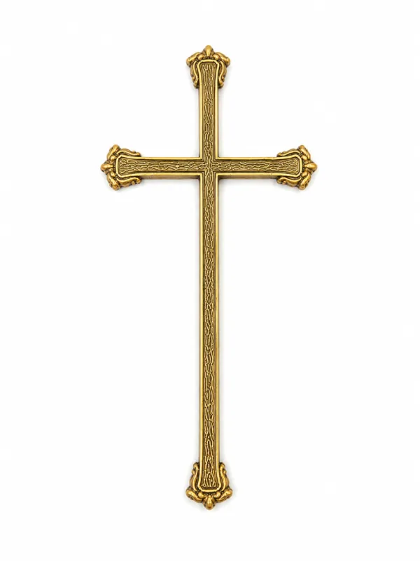 Kreuz aus Messing