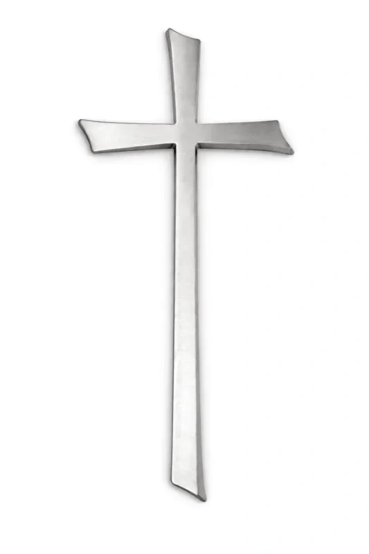 Monument Cross Brass Satin – 45 x 20 cm | SKU 21-7247
