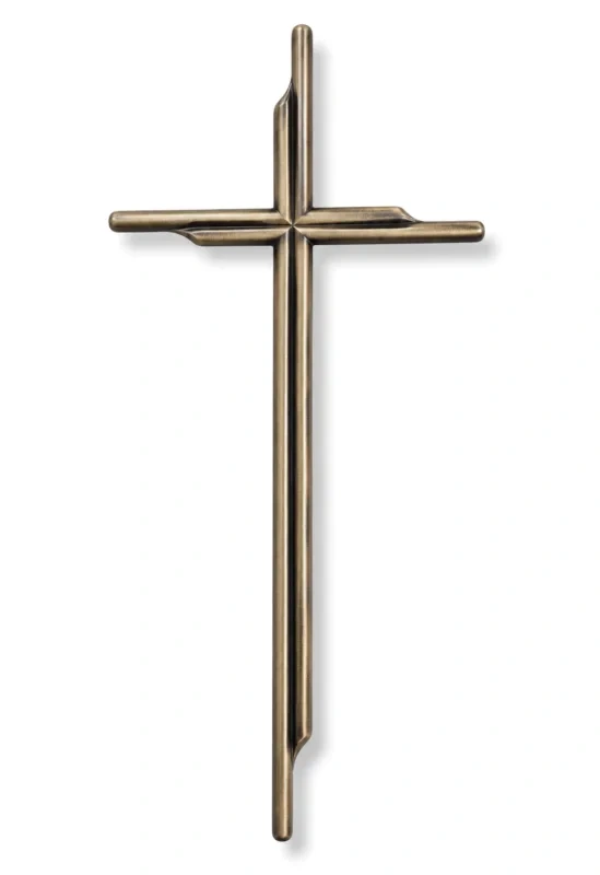 Monument Cross Brass Antique – 25 x 13.5 cm | SKU 21-8251