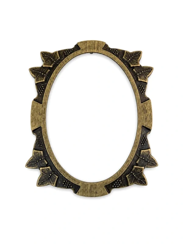 Monument Frame Oval Brass Antique B – 11 x 15 cm