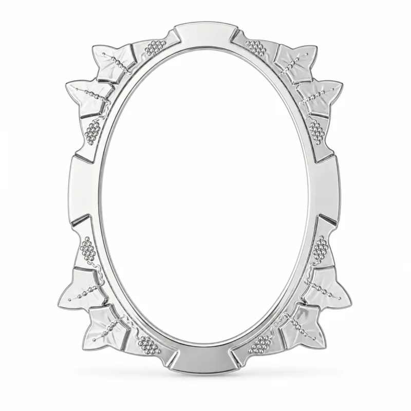 Monument Frame Aluminium Painted Chromium – 13 x 18 cm | SKU 30-16313
