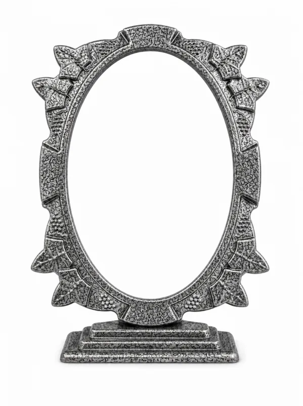 Monument Frame Aluminium Hammered Chromium – 13 x 18 cm | SKU 30-26301