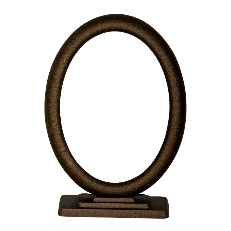 Monument Frame with Stand Oval Aluminium Olive Green – 18 x 24 cm | SKU 31-19382