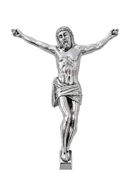 Dekoration aus Messing: Christuskorpus