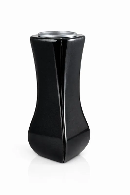 Grabvase aus Aluminium