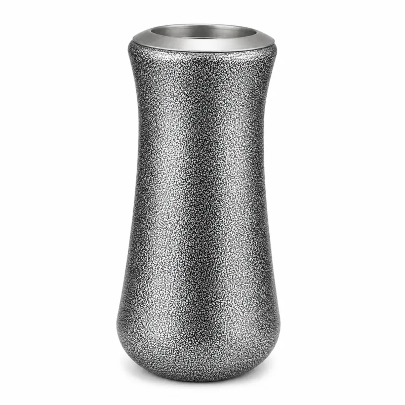 Grabvase aus Aluminium