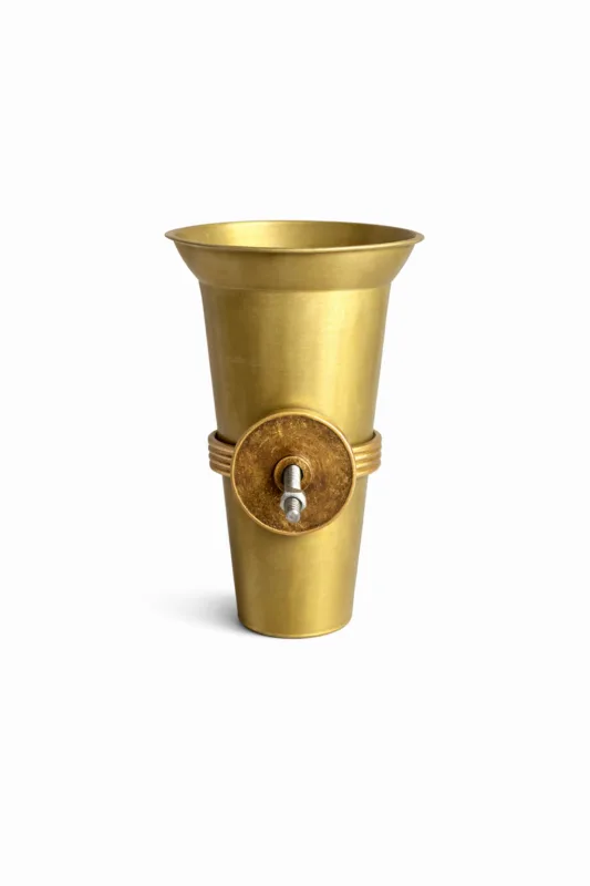 Monument Vase Brass Bronze – 14 x 11 cm