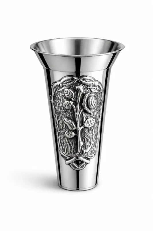 Vaso portafiori in ottone