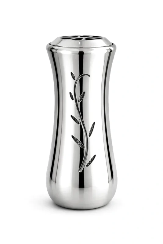 Monument Vase Brass Chromium – 31 x 16 cm | SKU 50-6520