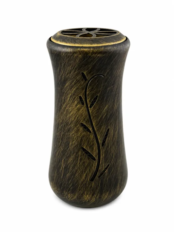 Vaso portafiori in ottone