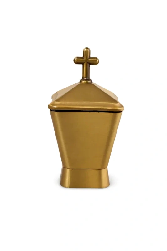 Monument Incense Burner Brass Bronze – 16 x 9 cm | SKU 03-156