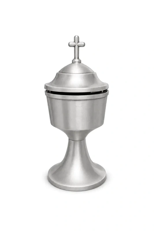 Monument Incense Burner Brass Satin – 16,5 x 9 cm | SKU 03-7157