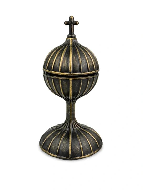 Monument Incense Burner Brass Antique – 17 x 9 cm | SKU 03-8160