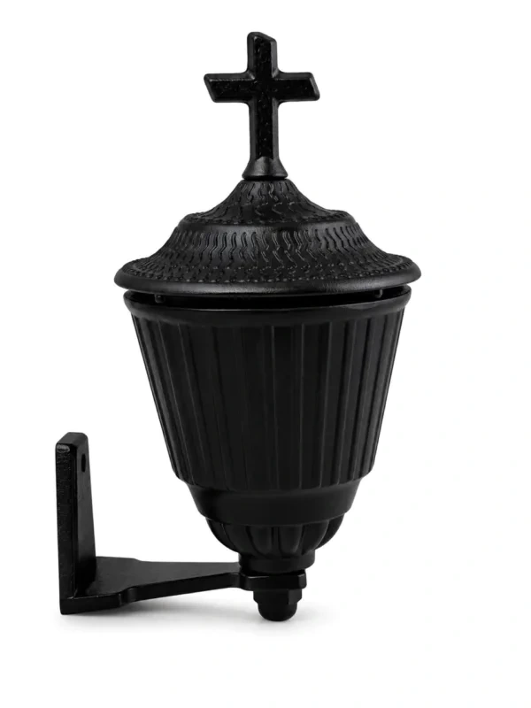 Monument Incense Burner Aluminium Black – 19 x 9 cm | SKU 04-14140