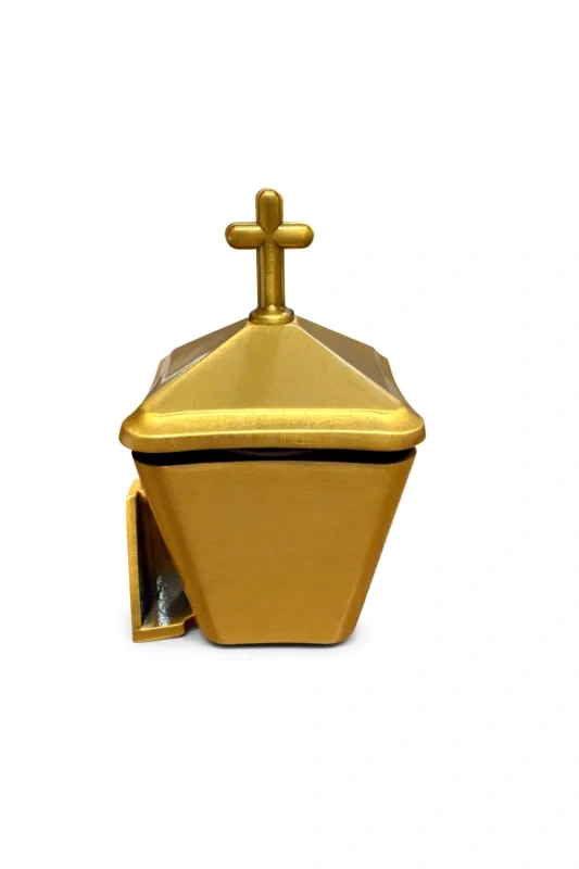 Monument Incense Burner Brass Bronze – 14 x 9,5 cm | SKU 04-156