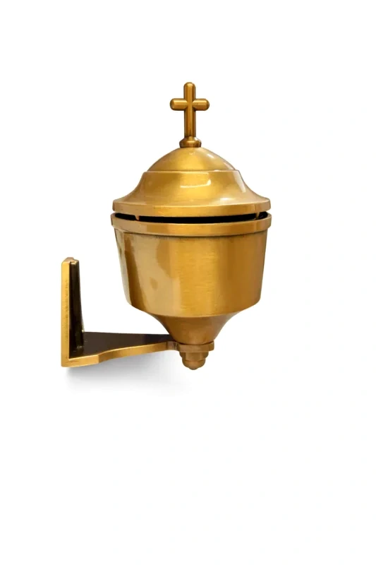 Monument Incense Burner Brass Bronze – 13 x 18 cm | SKU 04-157