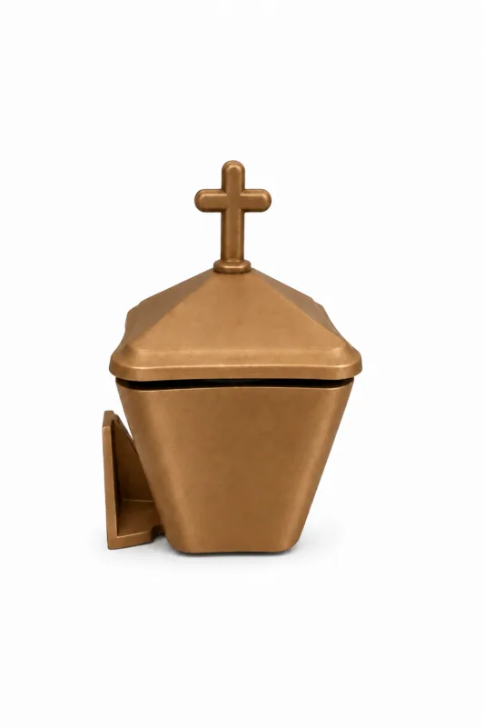 Incensiere bronzo scuro