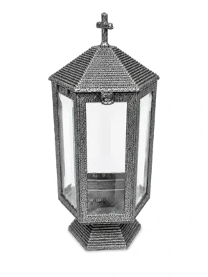 Lampada votiva in alluminio | 14-26118