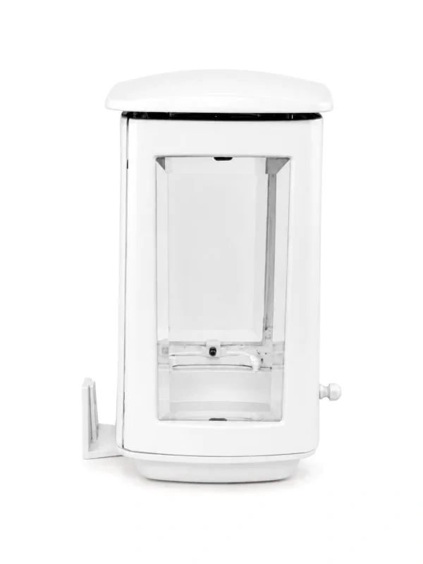 Monument Candle Lamp Aluminium White – 26 x 14 cm | SKU 15-11174