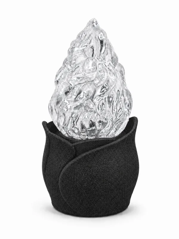 Elektrische Grablampe schwarz-silber