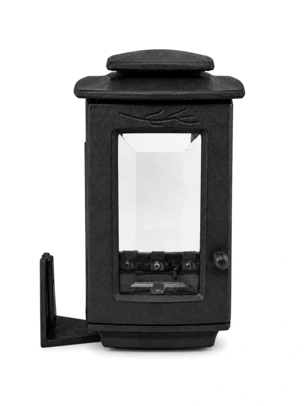 Monument Candle Lamp Aluminium Black Silver – 17 x 13 cm | SKU 15-17176