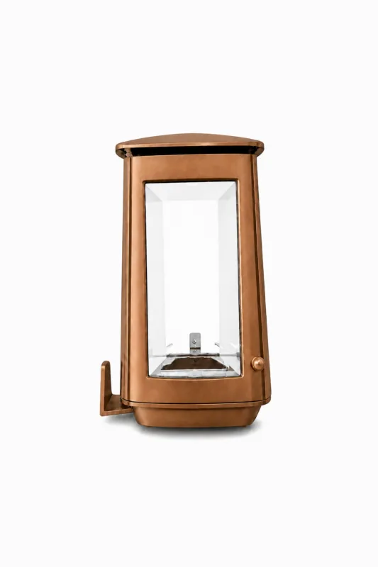 Lampada votiva bronzo scuro
