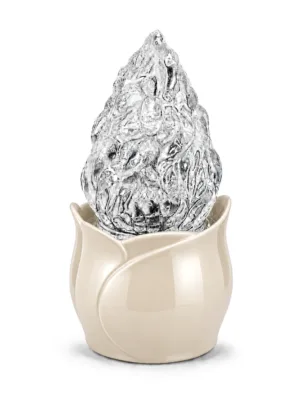 Beige Electric Candle Lamp | 15-22165