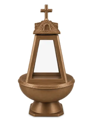 Dark Bronze Candle Lamp | 16-21106