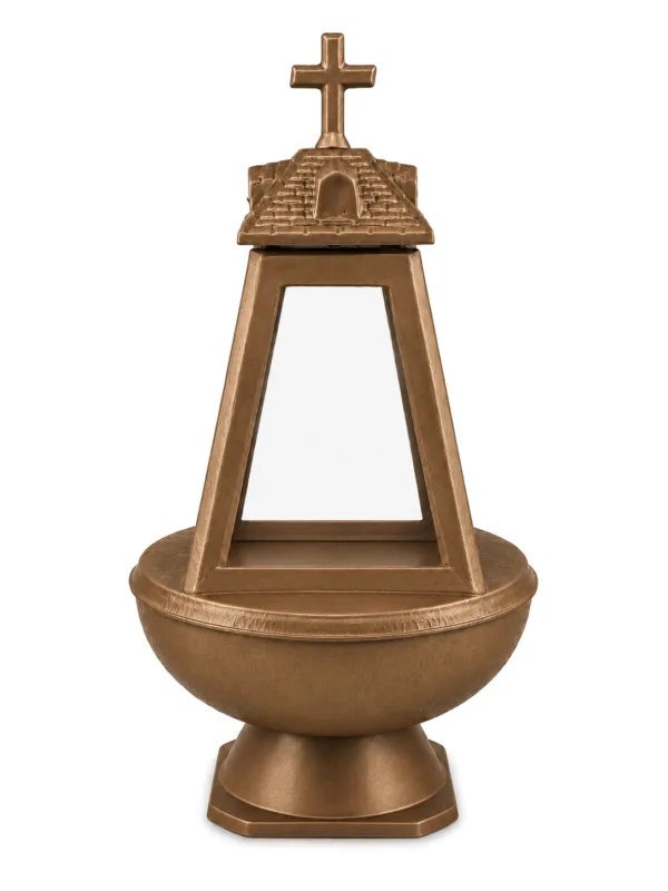 Grablampe dunkelbronze